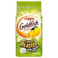 Goldfish Flavor Blasted Baked Snack Crackers, Sour Cream & Onion, 6.6 Ounce