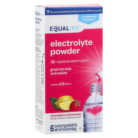 Equaline Electrolyte Powder, Strawberry Lemonade, Packets, 6 Each