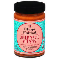 Maya Kaimal Indian Simmer Sauce, Jalfrezi Curry, Medium, 12.5 Ounce