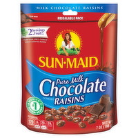 Sun-Maid Raisins, Pure Milk Chocolate Covered, 7 Ounce