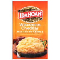 Idahoan Mashed Potatoes, Wisconsin Cheddar, 4 Ounce