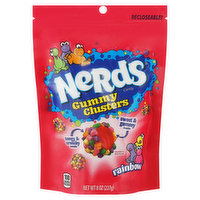 Nerds Candy, Gummy Clusters, Rainbow, 8 Ounce