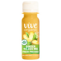 Vive Organic Wellness Shot, Ginger, 40,000 mg, 2 Fluid ounce