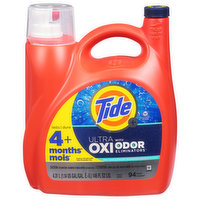 Tide + Ultra Oxi Detergent, HE, 146 Fluid ounce