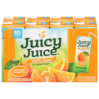 Juicy Juice 100% Juice, Orange Tangerine, 8 Each