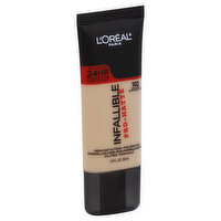 L'Oreal Infallible Pro-Matte Foundation, Shell Beige 102, 1 Ounce