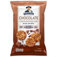 Quaker Rice Crisps, Chocolate, 3.52 Ounce