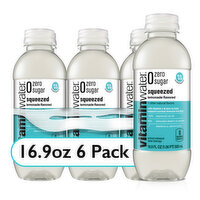 vitaminwater  Sugar Squeezed, Electrolyte Enhanced Water W/ Vitamins, Lemonade Drinks, 6 Each