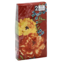 Sensations Napkins, 2 Sided, Beautiful Blossoms, 2 Ply, 24 Each