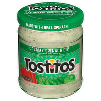 Tostitos Dip, Creamy Spinach, 15 Ounce