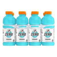 Gatorade Zero Thirst Quencher, Zero Sugar, Glacier Freeze, 8 Each