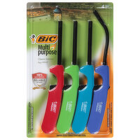 BiC Lighter, Multi Purpose, Flex Wand, 4 Each