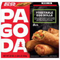 Pagoda Vegetable Egg Rolls, 22 Ounce