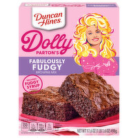 Duncan Hines Dolly Parton's Brownie Mix, Fabulously Fudgy, 17.6 Ounce