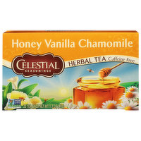 Celestial Seasonings Herbal Tea, Caffeine Free, Honey Vanilla Chamomile, Tea Bags, 20 Each