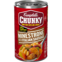 Campbell's® Chunky® Minestrone Soup with Italian Sausage, 18.8 Ounce