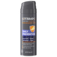 Lotrimin Deodorant Powder Spray, Daily Prevention, 4.6 Ounce