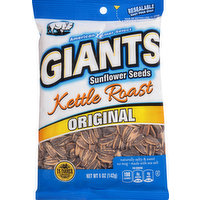 Giants Sunflower Seeds, Original, Kettle Roast, 5 Ounce