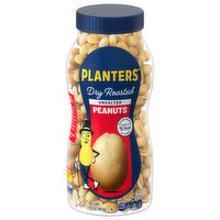 Planters Peanuts, Unsalted, Dry Roasted, 16 Ounce