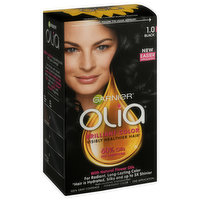 Olia Permanent Hair Color, Black 1.0, Brilliant Color, 1 Each