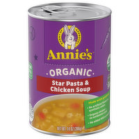 Annie's Soup, Organic, Star Pasta & Chicken, 14 Ounce