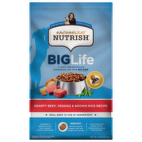 Rachael Ray Nutrish BigLife Food for Dog, Hearty Beef, Veggies & Brown Rice Recipe, 28 Pound