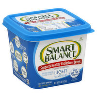 Smart Balance Buttery Spread, Light, with Flaxseed Oil, 15 Ounce