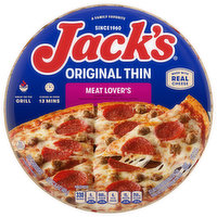 Jack's Pizza, Meat Lovers, Original Thin, 14.4 Ounce