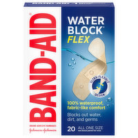 Band Aid Bandages, Adhesive, Flexible Fabric, Assorted Sizes