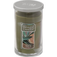 YANKEE CANDLE Candle, Sage & Citrus, 1 Each