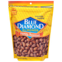 Blue Diamond Almonds, Honey Roasted, Value Pack, 16 Ounce