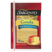 Sargento Cheese, Natural, Gouda, 10 Each