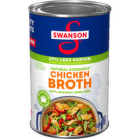 Swanson® Natural Goodness® 100% Natural, 33% Less Sodium Chicken Broth