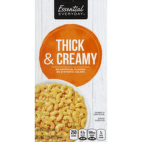 Essential Everyday Macaroni & Cheese Dinner, Thick & Creamy, 7.25 Ounce