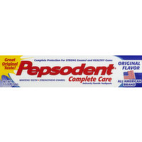 Pepsodent Toothpaste, Anticavity Fluoride, Original Flavor, 5.5 Ounce