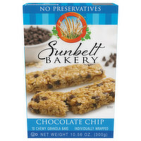 Sunbelt Bakery Granola Bars, Chocolate Chip, Chewy, 10 Each