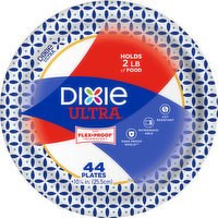 Dixie Plates, 10.06 Inch, 44 Each