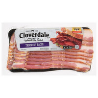 Cloverdale Bacon, Applewood, Thick Cut, Slow Smoked, 12 Ounce