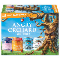 Angry Orchard Hard Cider, Yard Party Pack, 12 Each
