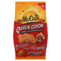 McCain French Fried Potatoes, Waffle Cut, Quick Cook, 20 Ounce