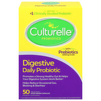 Culturelle Digestive Daily Probiotic, Capsules, 50 Each