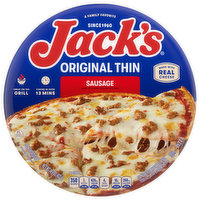 Jack's Pizza, Original Thin, Sausage, 14.9 Ounce