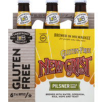 Lakefront Brewery, Inc. Beer, Pilsner Style, New Grist, 6 Each
