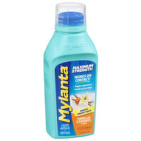 Mylanta Antacid + Anti-Gas, Maximum Strength, Vanilla Caramel Flavor, Liquid, 12 Fluid ounce