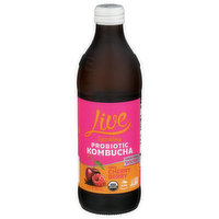 Live Probiotic Kombucha, Sparkling, Spicy Cherry Berry, 12 Fluid ounce