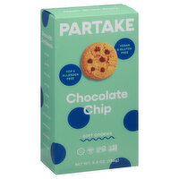 Partake Soft Cookies, Chocolate Chip, 5.5 Ounce