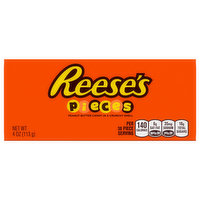 Reese's Pieces Peanut Butter Candy, 4 Ounce