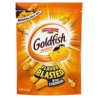 Goldfish Flavor Blasted Baked Snack Crackers, Xtra Cheddar, 11 Ounce