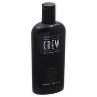 American Crew Shampoo, Conditioner and Body Wash, 3-In-1, 15.2 Ounce