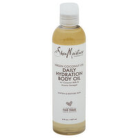 Shea Moisture Body Oil, Daily Hydration, Virgin Coconut Oil, 8 Fluid ounce